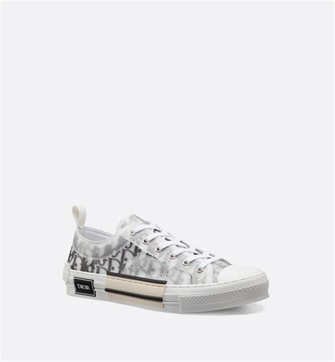 b23 low-top sneaker white and black dior oblique canvas|dior b23 sneaker sale.